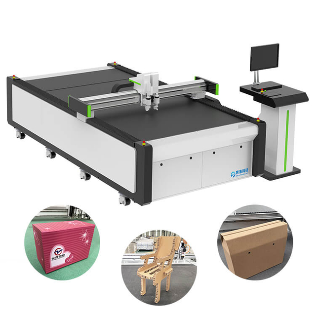 دستگاه برش CNC مقوا راه راه SL1610CF Cutter SLCNC