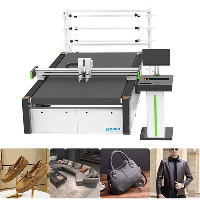 Интеллектуалды CNC тері кесетін станок