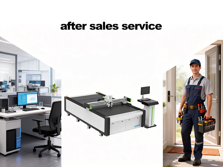 SLCNC CNC Oscillating Knife Cutter សេវាកម្មក្រោយពេលលក់