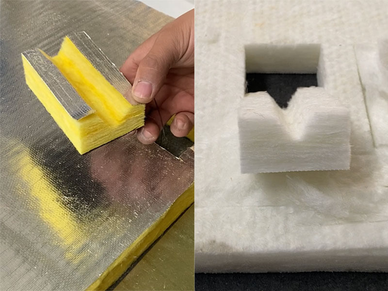 دستگاه برش چاقوی نوسانی CNC برای نمد پانل عایق