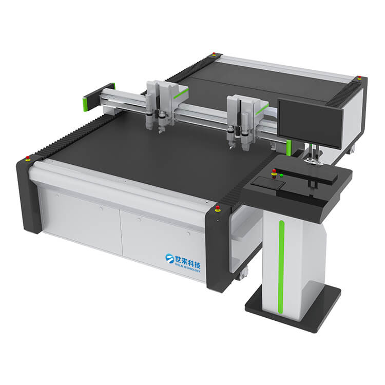M&aacute;quina de corte de espuma EPDM sem matriz SL1625FC com alimenta&ccedil;&atilde;o autom&aacute;tica