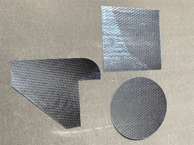 Carbon Fiber Prepregs klud CNC sk&aelig;remaskine