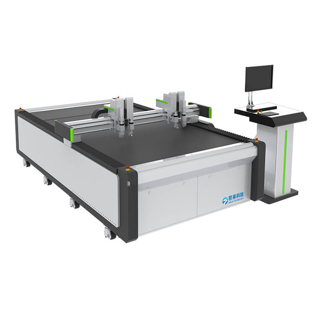 PP Hollow Flatbed Digital Cutting Machine SL1625HF para sa Signage at Packaging SLCNC