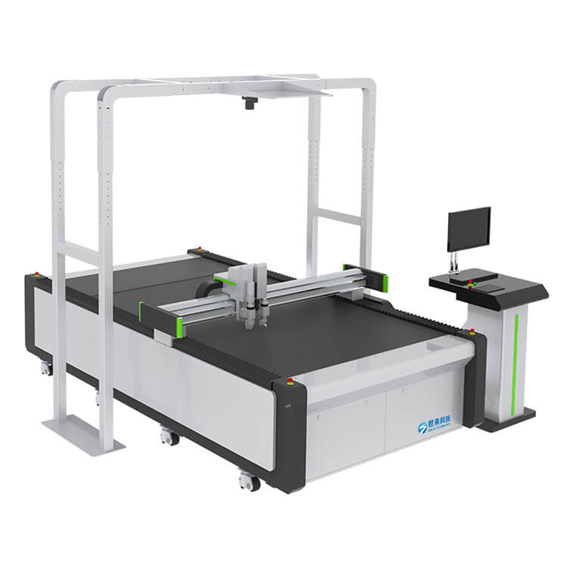 Сөмкелерге, әмияндарға және багажға арналған SL2530CL CNC былғары кесетін станок