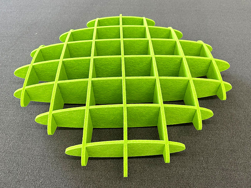 음향 패널 가공용 진동 나이프 절단기의 장점